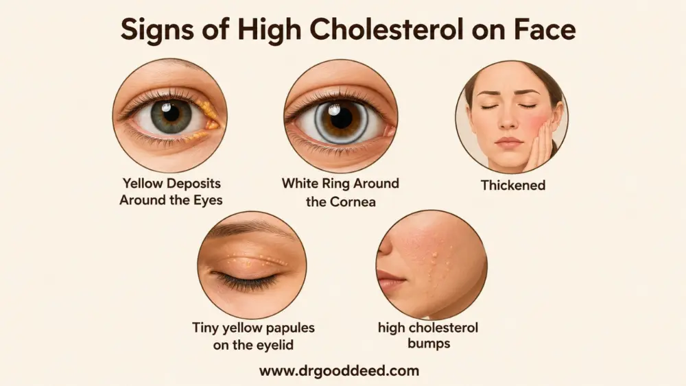 Signs of High Cholesterol on Face