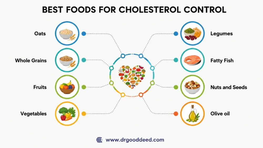 Best Foods for Cholesterol Control