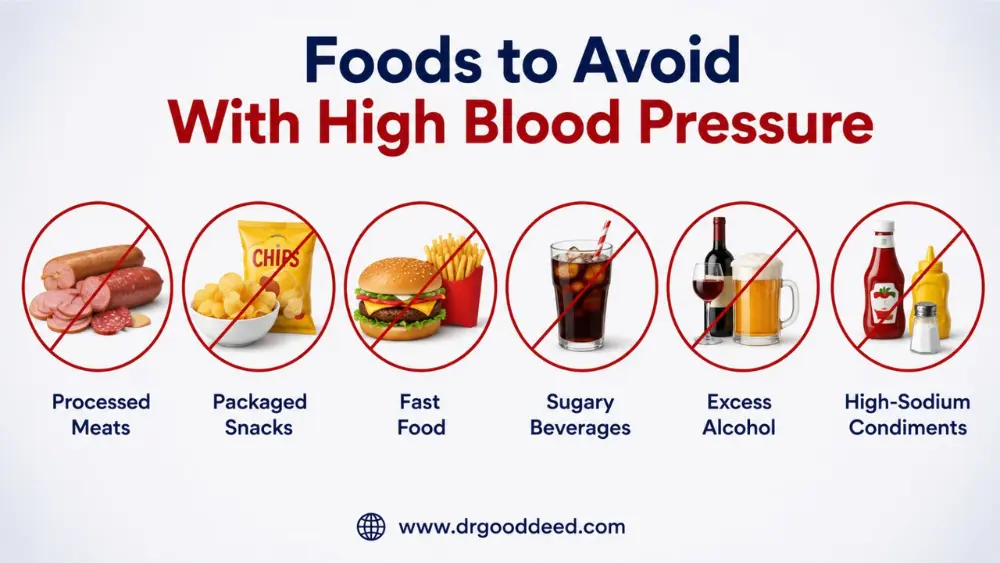 Foods to Avoid With High Blood Pressure