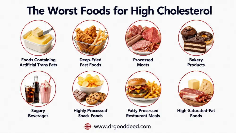 The Worst Foods for High Cholesterol