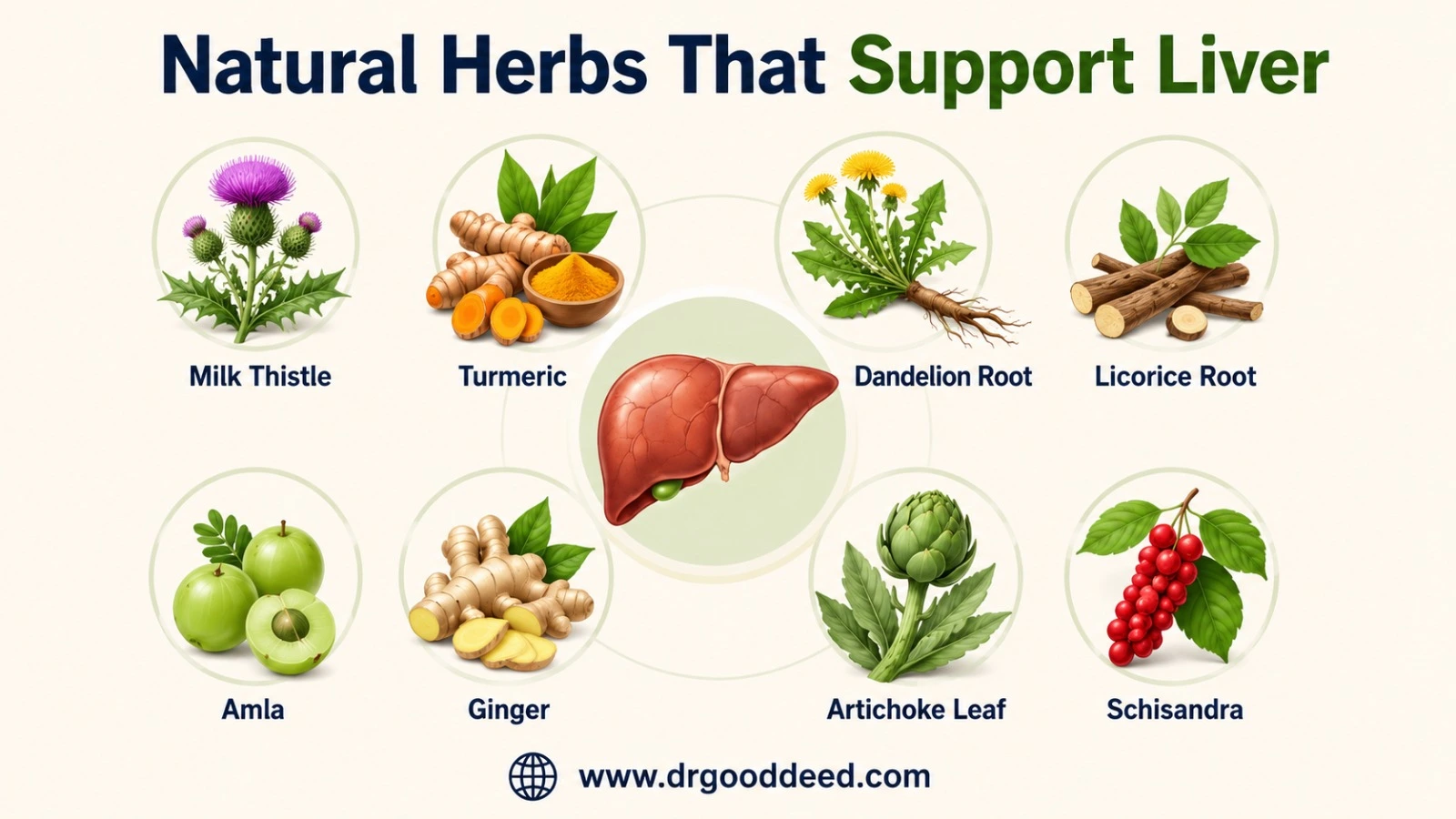 Natural Herbs That Support Liver Function