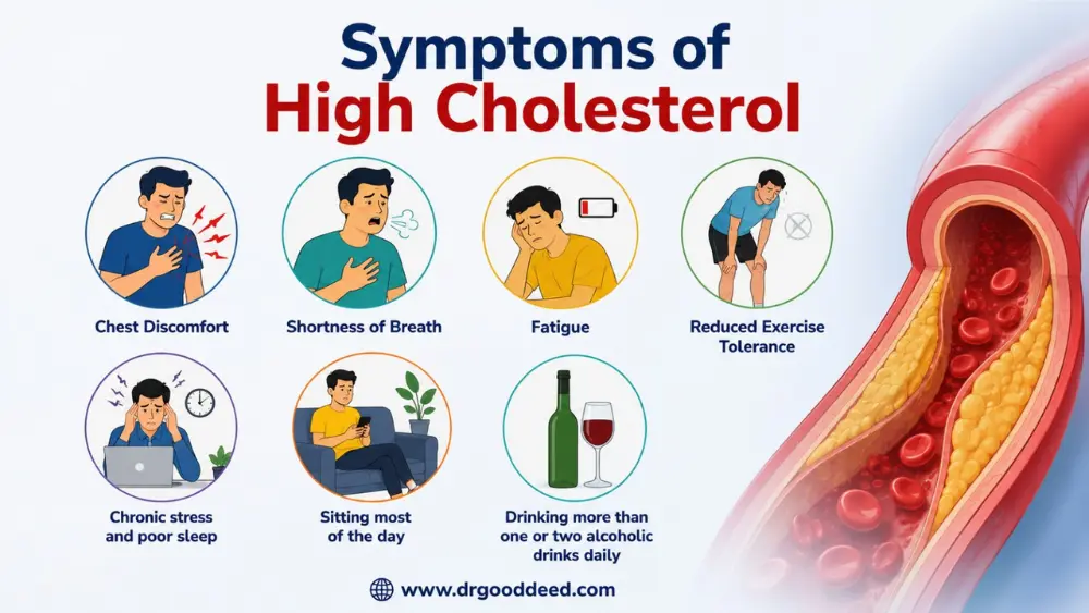Symptoms of High Cholesterol