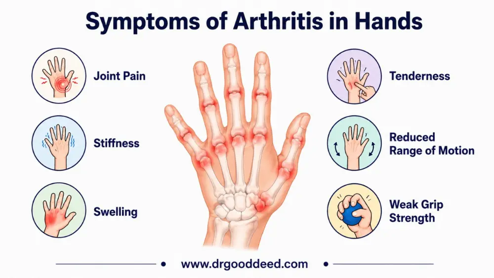 Symptoms of Arthritis in Hands