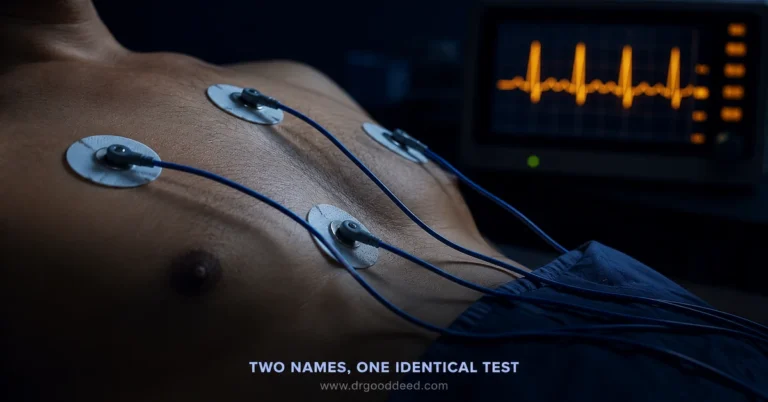 ECG EKG electrode test same procedure