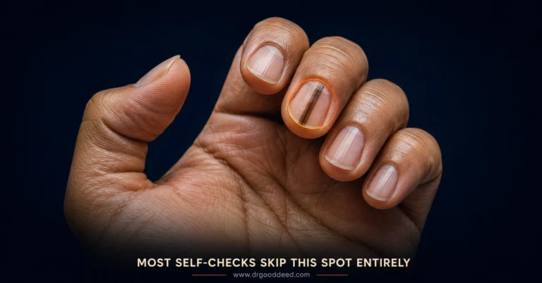 Signs of skin cancer nail streak melanoma warning