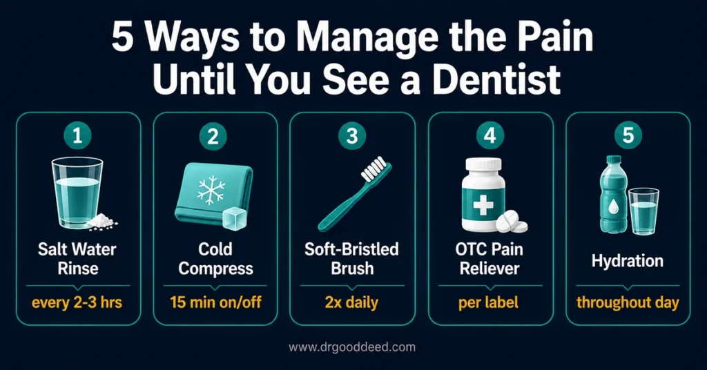 Tooth abscess home remedy pain management guide