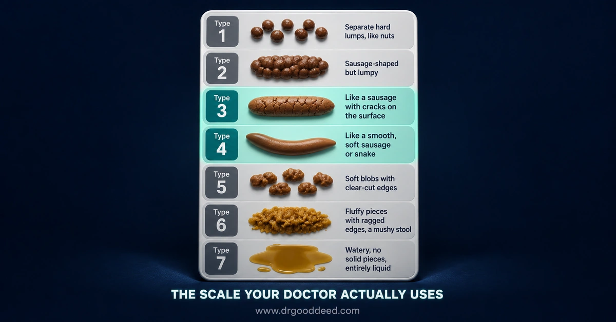 Types of Poop: The Complete Poop Chart (Bristol Stool Types Explained)