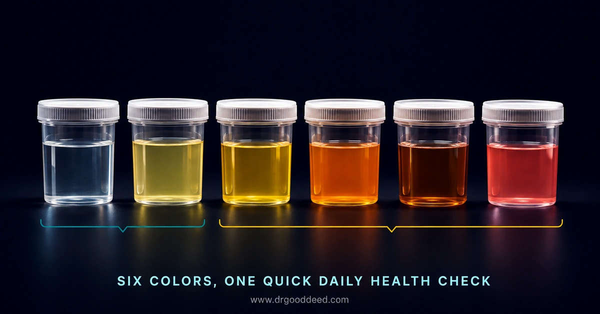 Urine Color Chart: What Each Color Means for Your Kidney Health