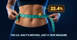 Body fat percentage calculator Navy tape method