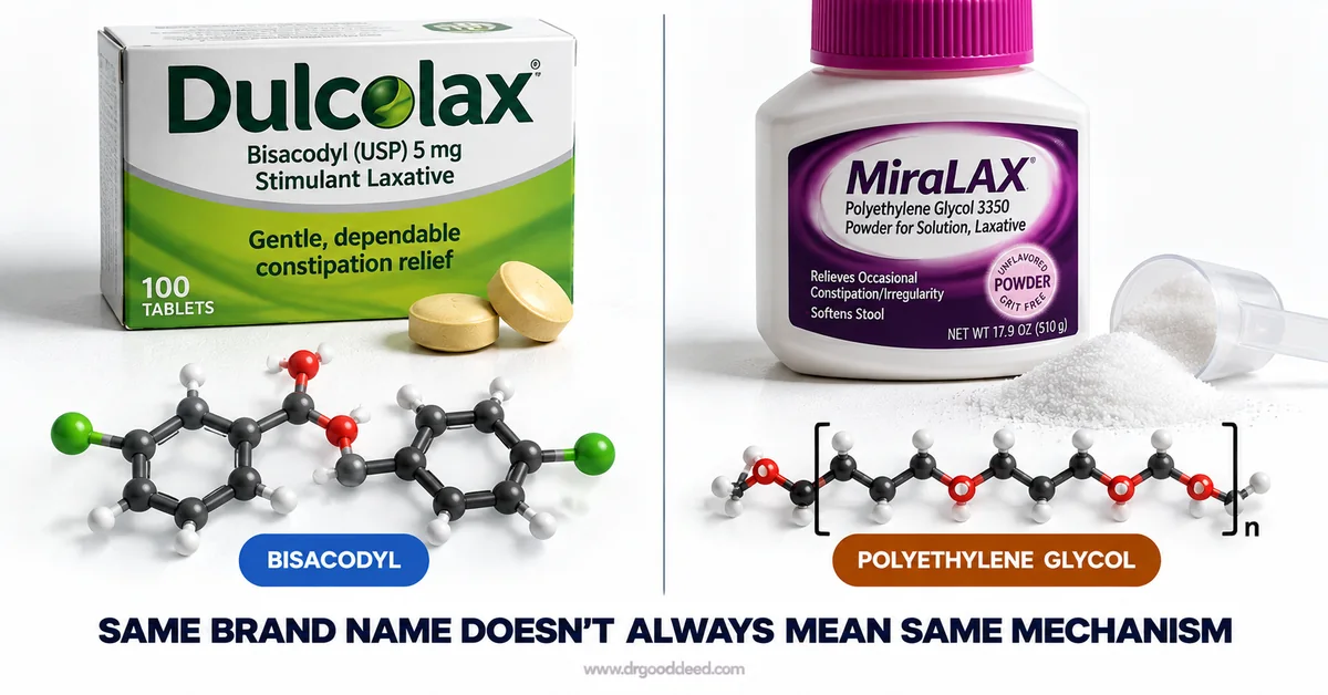Dulcolax vs MiraLAX: What’s the Real Difference?