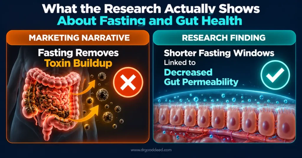 Gut reset fasting toxin myth vs research finding