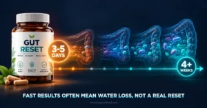 Gut reset programs fast claims vs real timeline