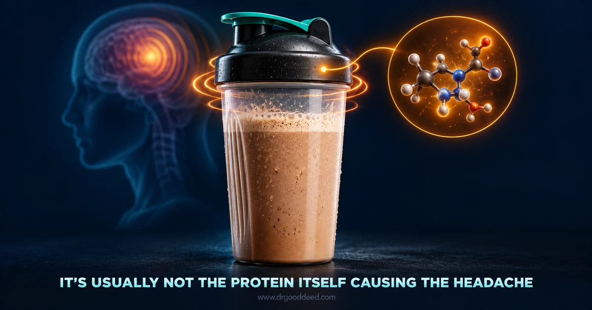 Headache After Drinking a Protein Shake: Causes and Quick Fixes