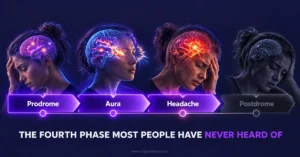 Migraine hangover postdrome fourth phase unrecognized
