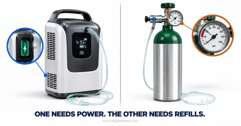 Oxygen Concentrator vs Oxygen Tank: What’s the Real Difference?