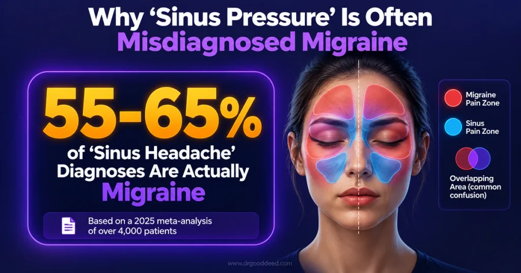 Sinus headache misdiagnosed migraine statistics