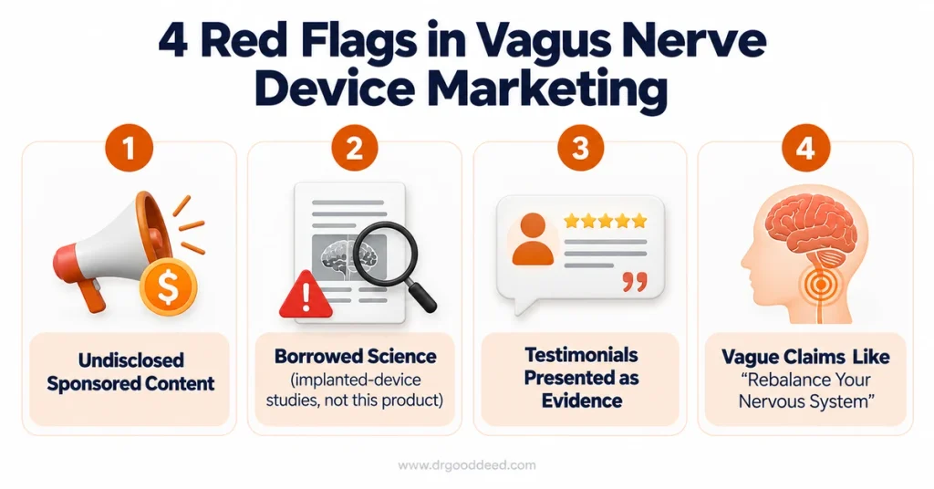 Vagus nerve device marketing red flags checklist