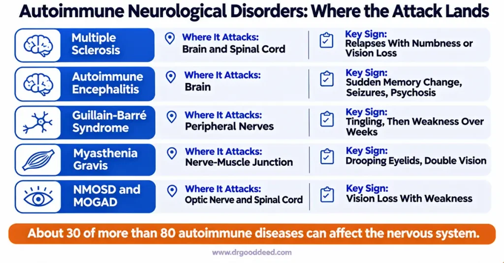 autoimmune-neurological-disorders-types-where-the-attack-lands-chart