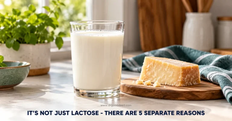 5 Reasons Why You Feel Sick After Eating Dairy (It’s Not Just Lactose)