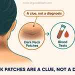 Dark Velvety Patches on the Neck: Is It Insulin Resistance?