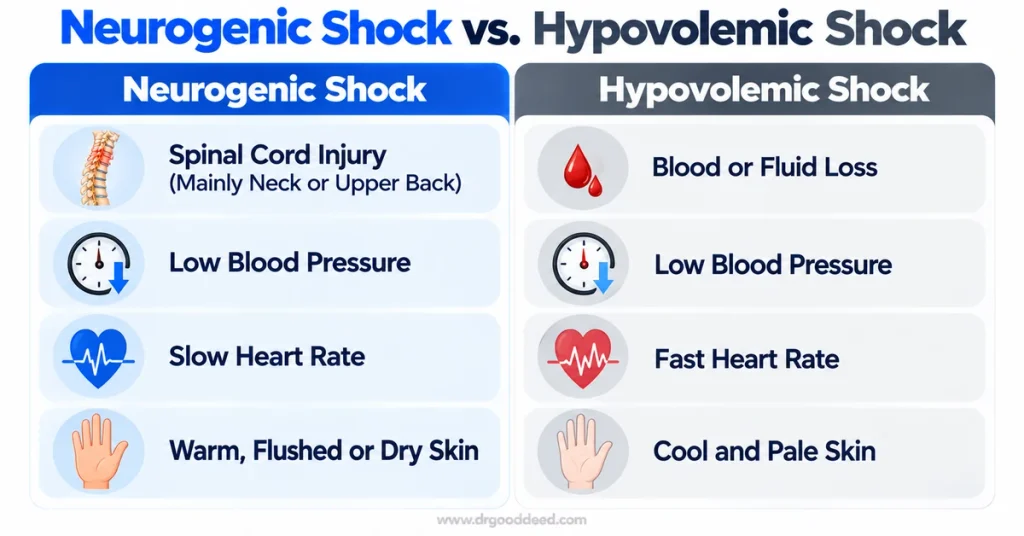 neurogenic-shock-vs-hypovolemic-shock-comparison-chart
