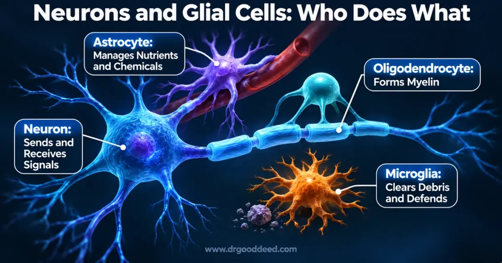 neurons-and-glial-cells-functions-astrocyte-oligodendrocyte-microglia-diagram