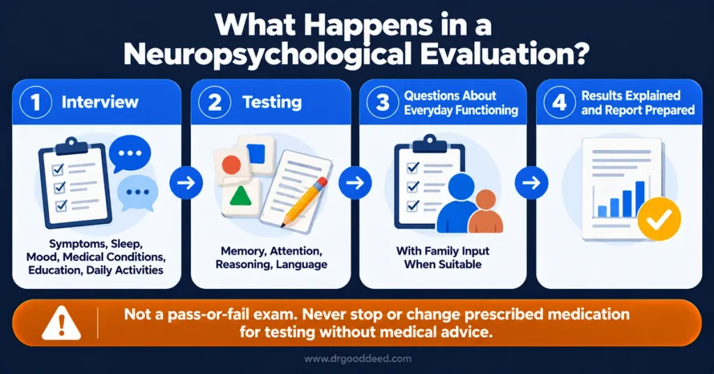 neuropsychological-evaluation-four-stages-process-flow