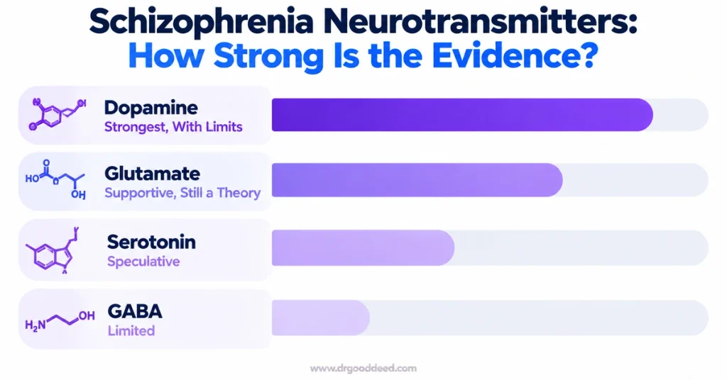 schizophrenia-neurotransmitter-evidence-strength-chart