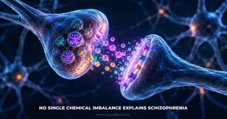 schizophrenia-neurotransmitters-dopamine-glutamate-synapse-illustration