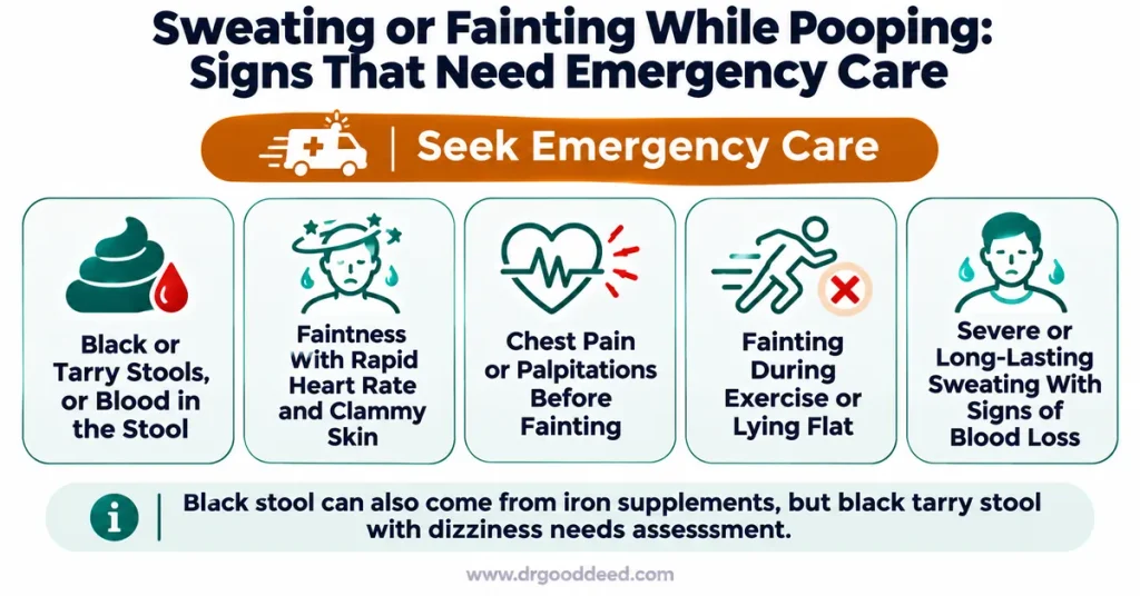 sweating-fainting-while-pooping-emergency-warning-signs-checklist